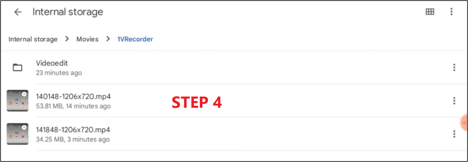 DS File and upload the files