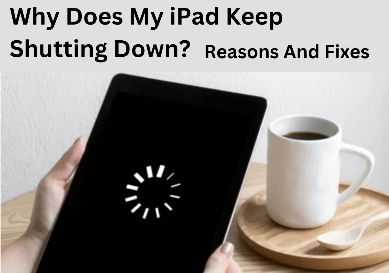 Why Does My iPad Keep Shutting Down (7 Methods)- EaseUS