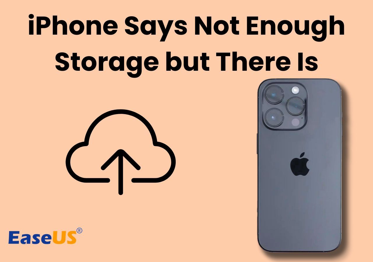 iPhone Says Not Enough Storage but There Is [Fixed Here!]