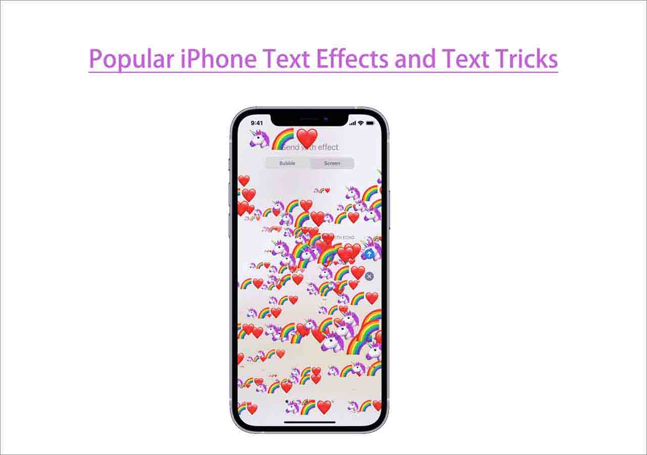 Popular iPhone Text Effects and Tricks [2024 Tips] EaseUS