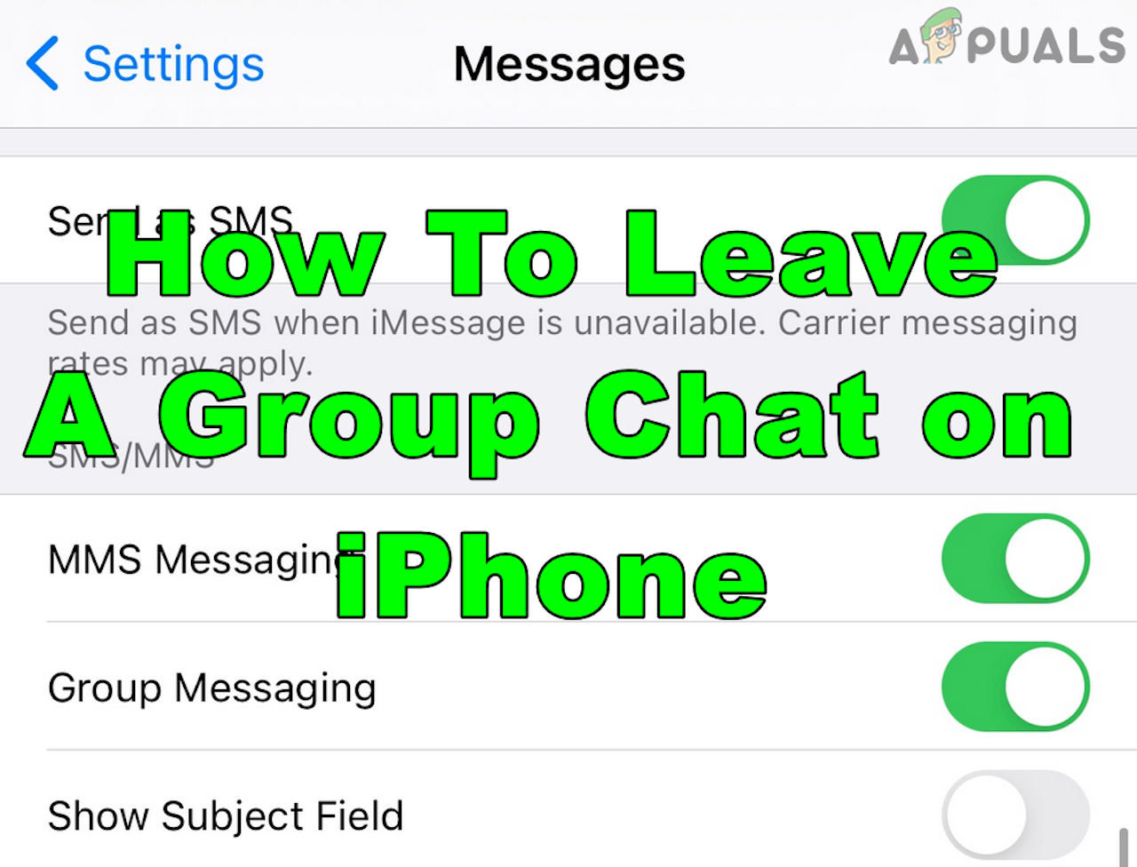 How to Leave A Group Chat on iPhone? EaseUS