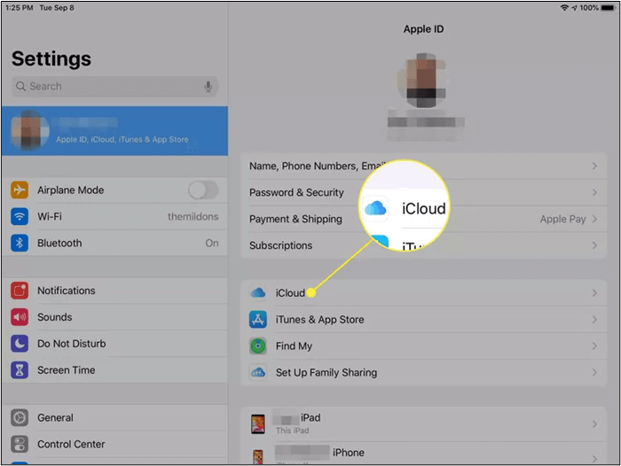log in to icloud