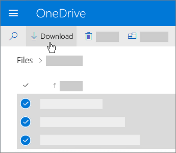 onedrive download photos