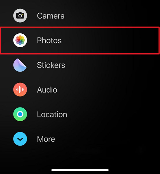 proceed with photos app