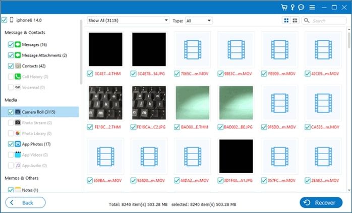 Recover broken iPhone Data PC