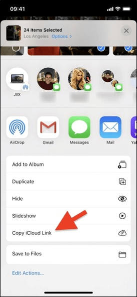 Recreate an iCloud link