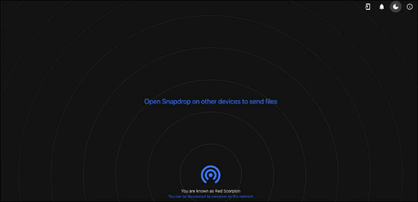 page de transfert de snaprop