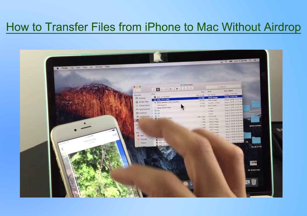 Where Do AirDrop Files Go on iPhone/Mac (with Photos) - EaseUS