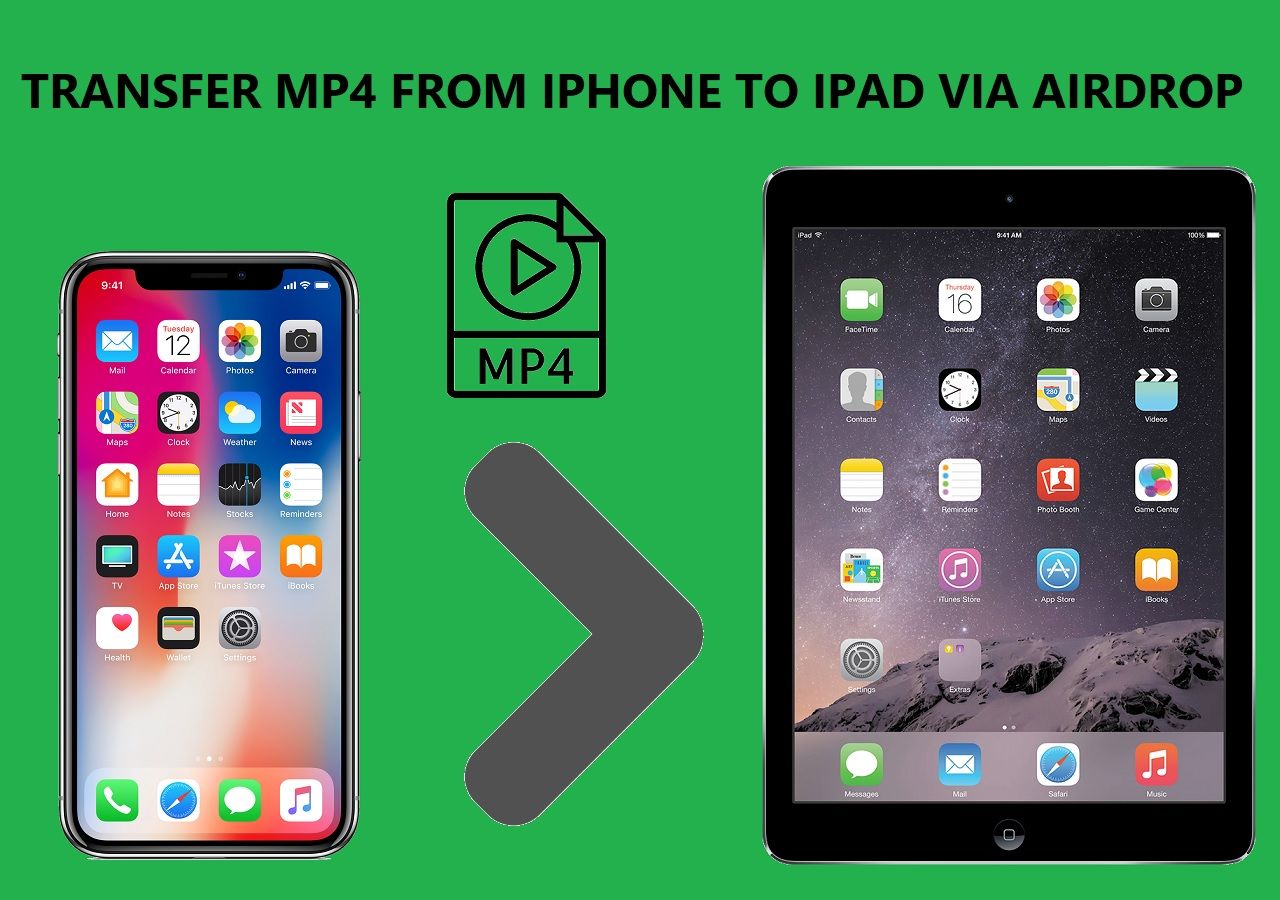 airdrop mp4 to iphone