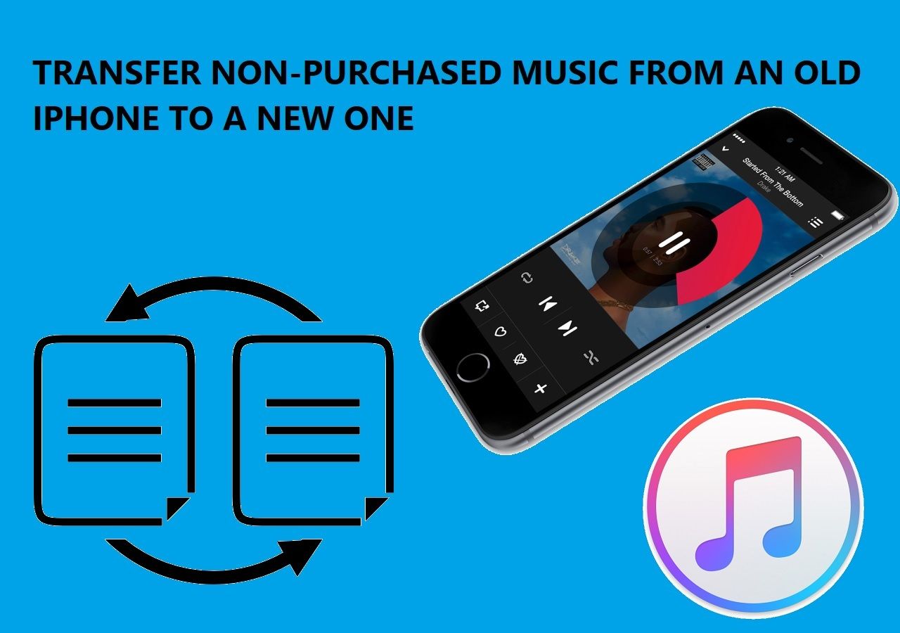 how to transfer music from old iphone to new iphone without itunes