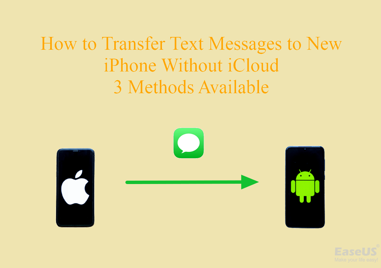 transfer messages to new iphone without icloud