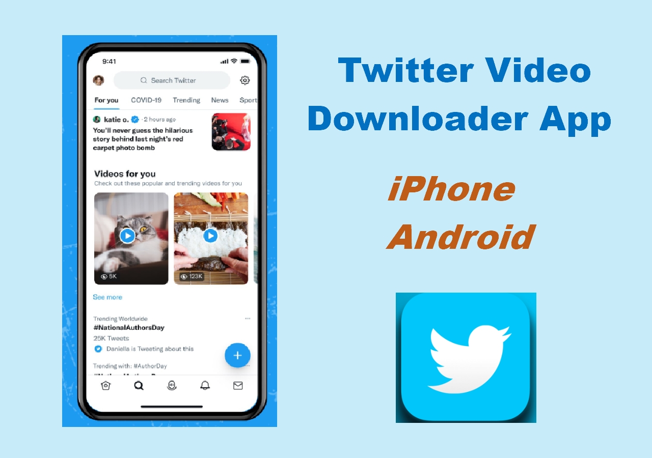 7 Best Twitter Video Downloader Apps for iPhone and Android 2024 EaseUS