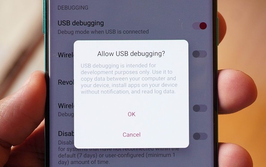 débogage USB