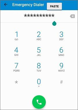 Unlock LG phone with Emergency call