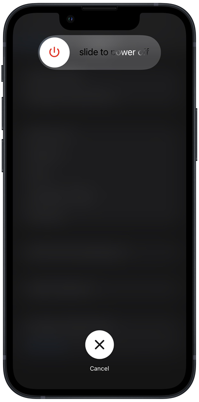 power off your iphone