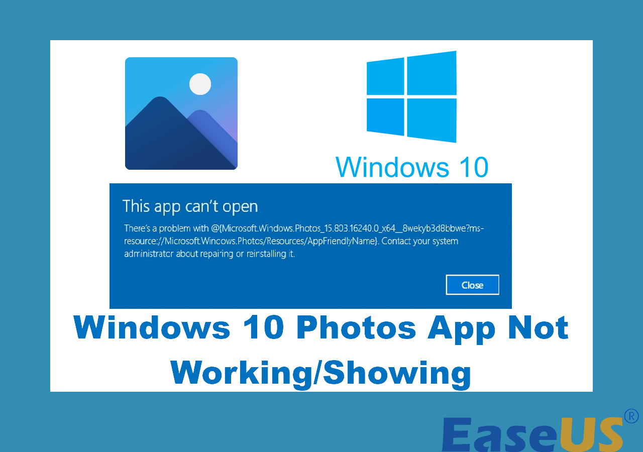 Windows Photos App Not Working Showing Photos How To Fix Tips