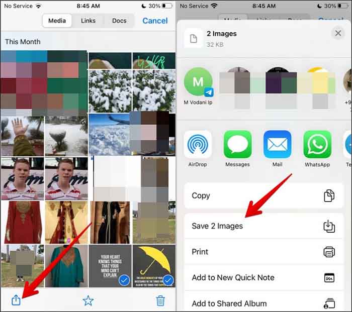 How to Save WhatsApp Photos to PC/Android/iPhone💘