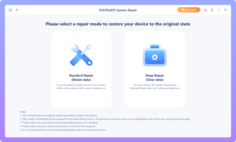 ios system repair