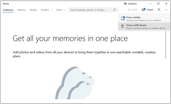 iPadからWindows 10 PCに写真転送