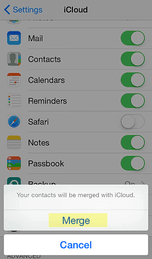 如何恢復iPhone上已刪除的通訊錄 — 透過iCloud